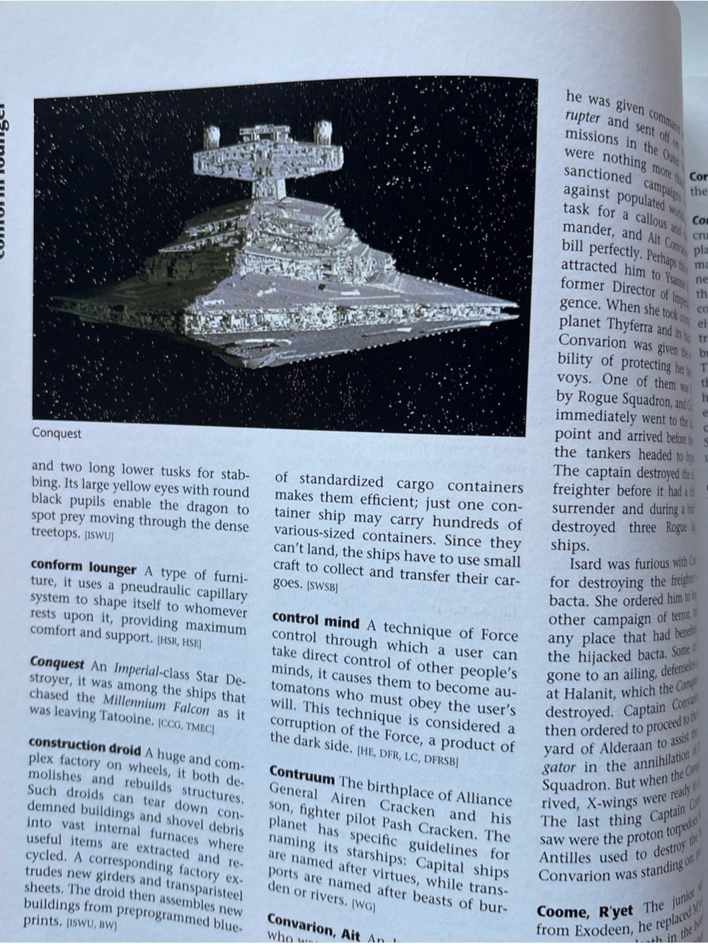 STAR WARS Encyclopedia By S. J. Sansweet. Ballantine book. Goodcondition.Vintage